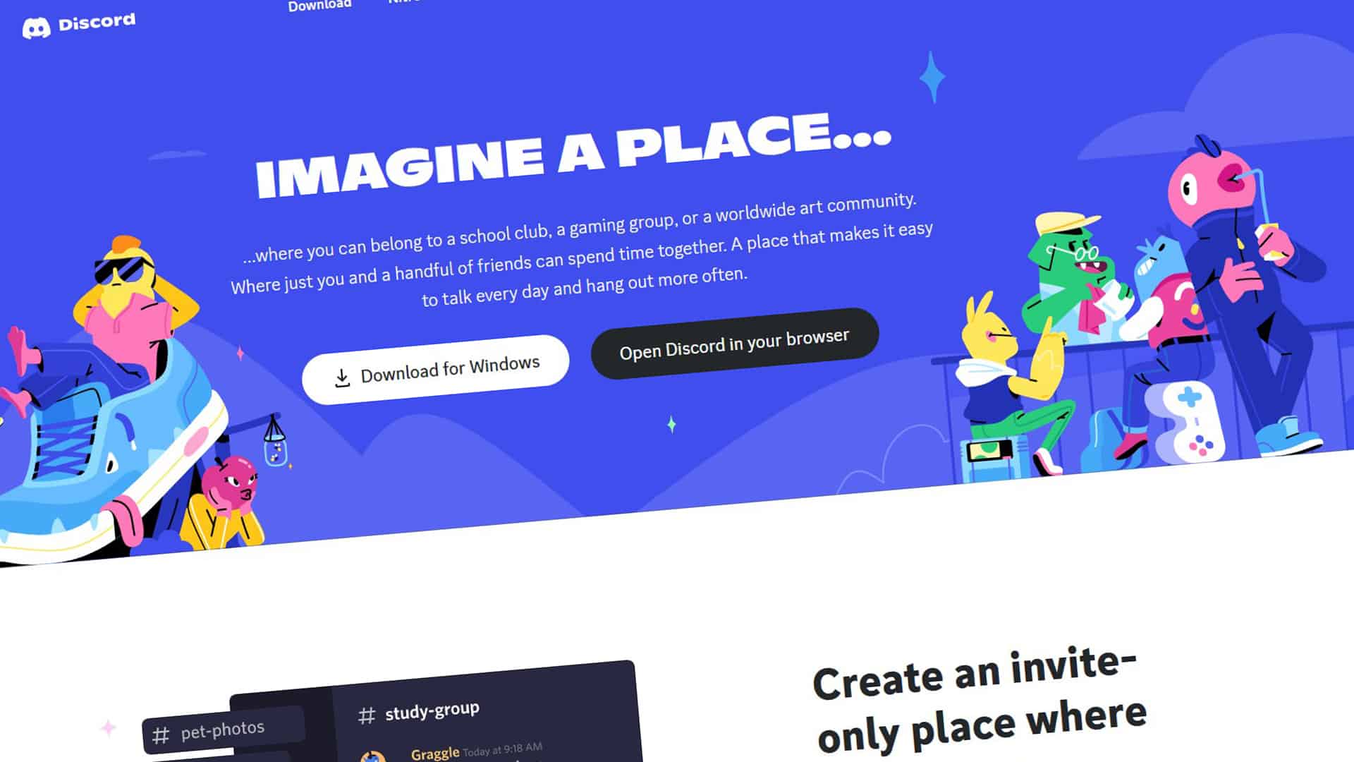 Discord  Create an invite-only place where you belong